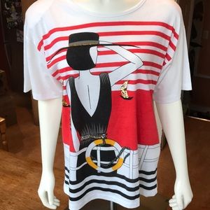 Vintage T-Shirt Nautical Theme